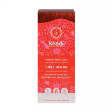 Khadi -  Khadi Henna naturalna - Czerwona, 100 g 